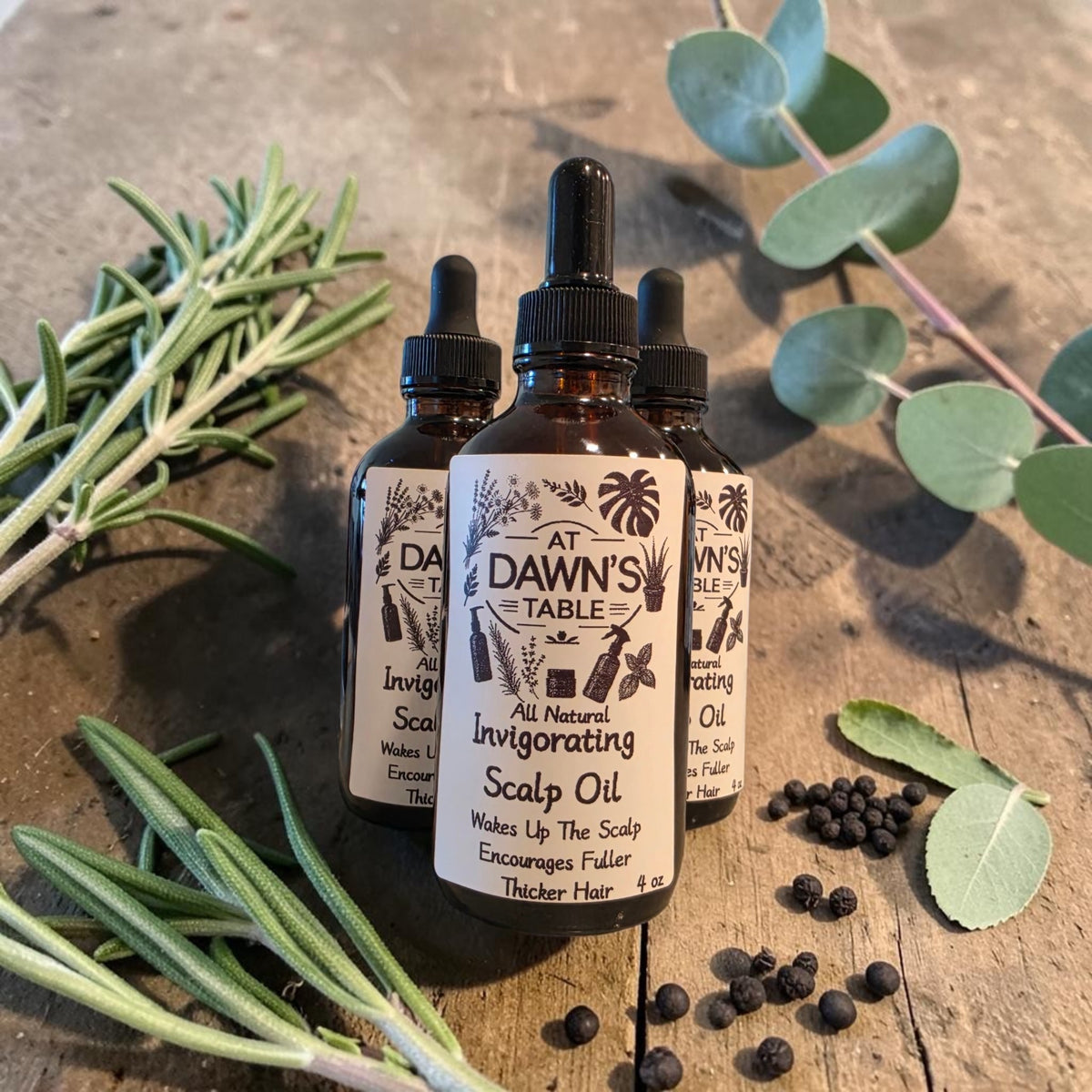 Invigorating Scalp Oil